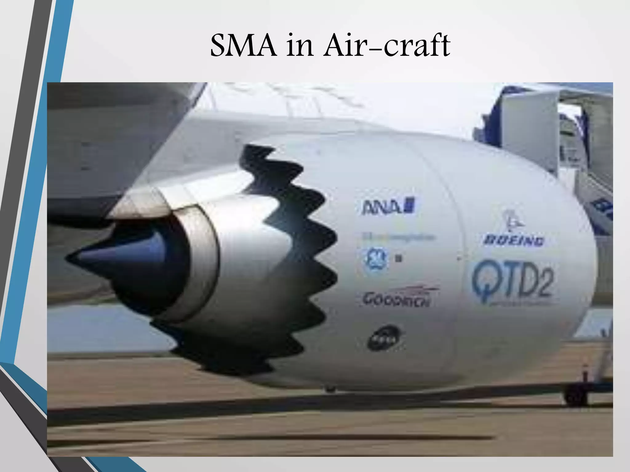 SMA in Air-craft