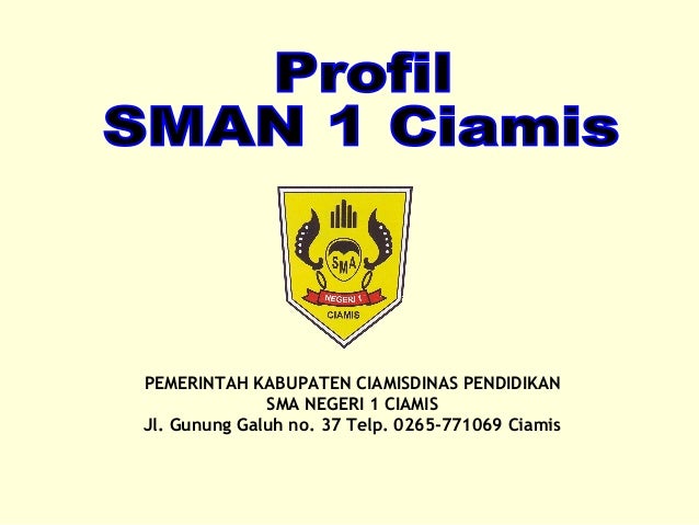 SMA N 1 Ciamis