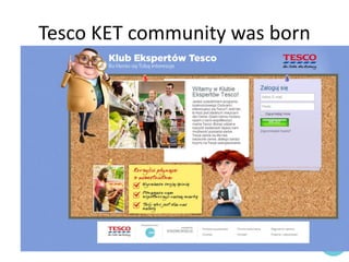 Tesco KET community was born
 