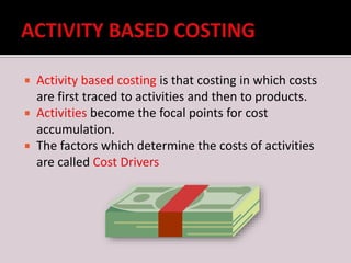 Sma techniques of costing | PPTX