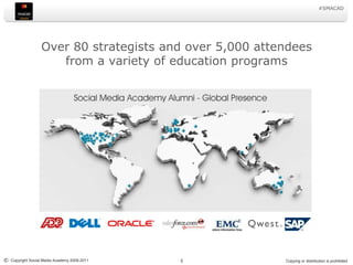 Over 80 strategists and over 5,000 attendees from a variety of education programs