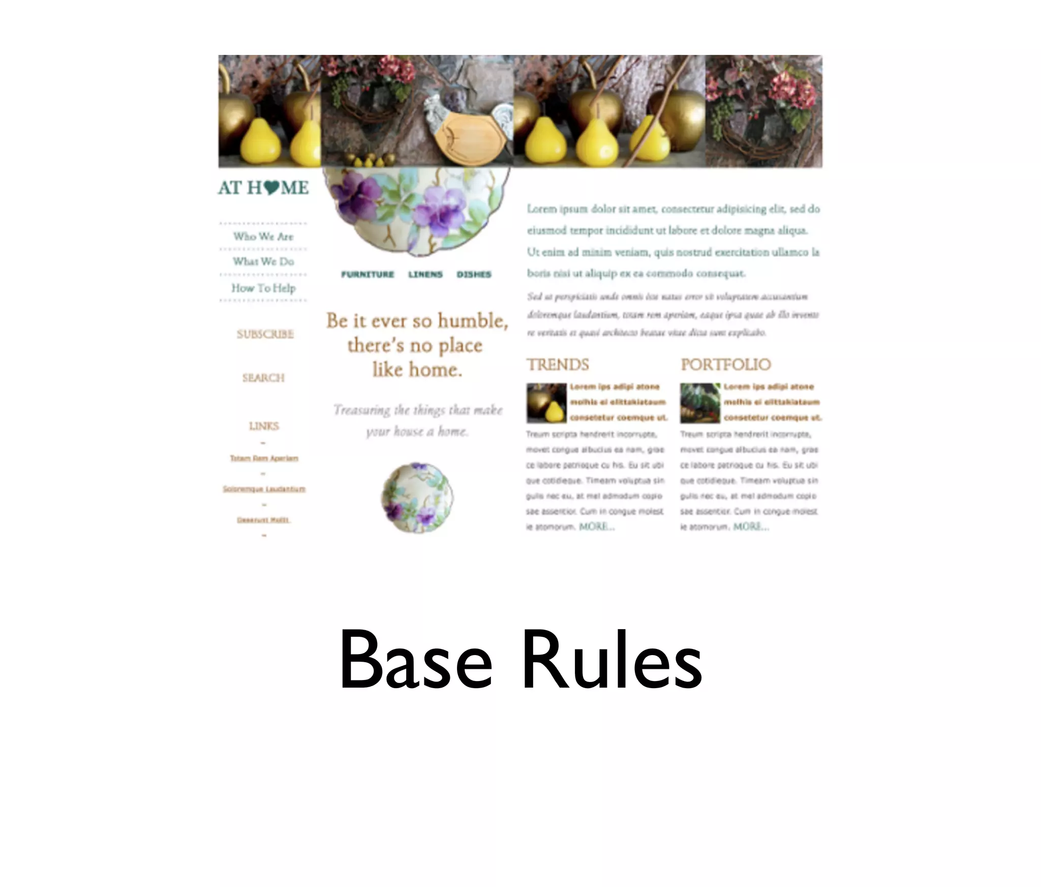 Base Rules

 