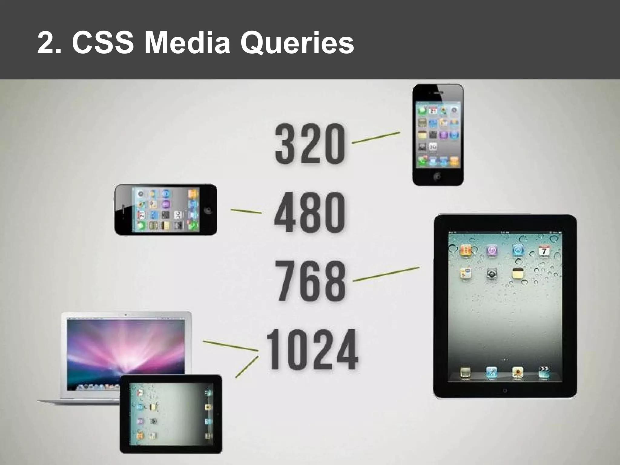 2. CSS Media Queries
 