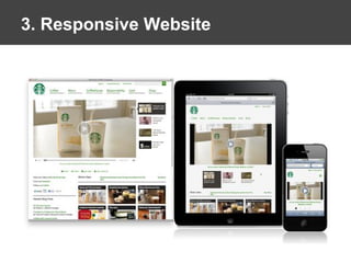 3. Responsive Website
 