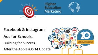 Facebook & Instagram
Ads for Schools:
Building for Success
After the Apple iOS 14 Update
 
