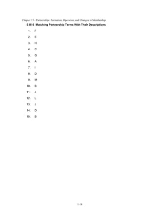 Solution Manual Advanced Accounting Chapter 15 9th Edition by Baker | PDF
