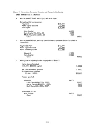 Solution Manual Advanced Accounting Chapter 15 9th Edition by Baker | PDF