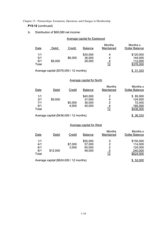 Solution Manual Advanced Accounting Chapter 15 9th Edition by Baker | PDF