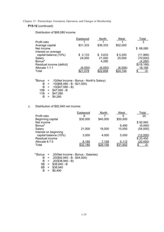 Solution Manual Advanced Accounting Chapter 15 9th Edition by Baker | PDF