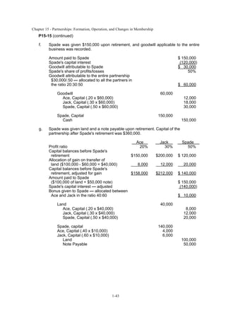 Solution Manual Advanced Accounting Chapter 15 9th Edition by Baker | PDF