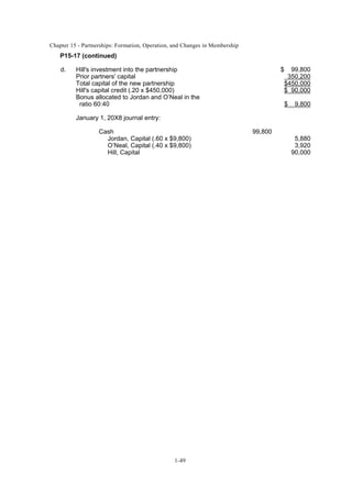 Solution Manual Advanced Accounting Chapter 15 9th Edition by Baker | PDF