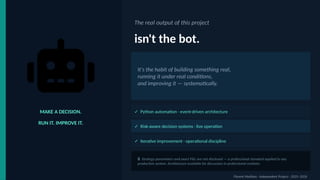 Smart Modular Automation Engine: Autonomous Python Crypto Trading Bot ...