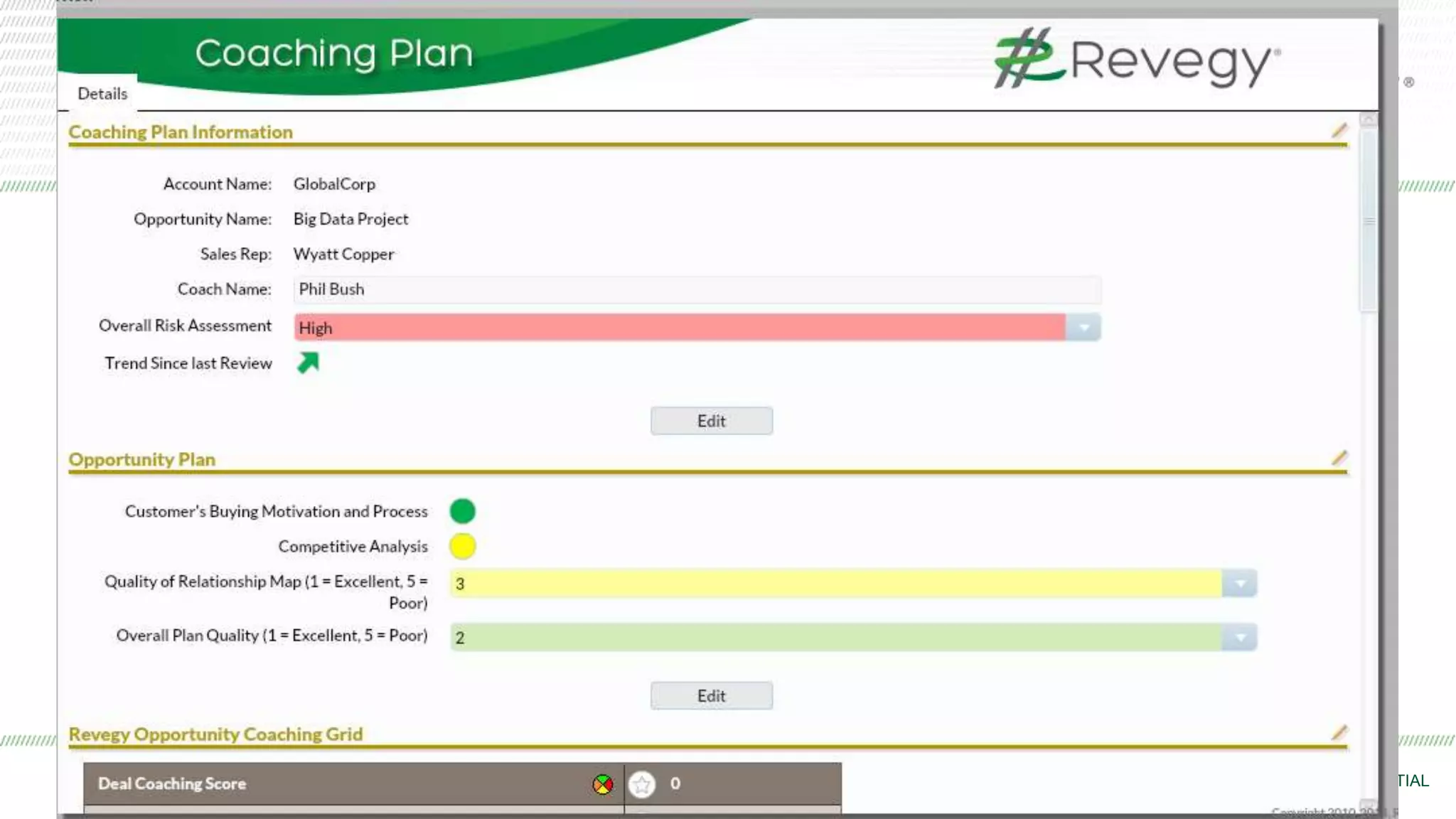 COPYRIGHT © REVEGY, INC. // PROPRIETARY AND CONFIDENTIAL
 