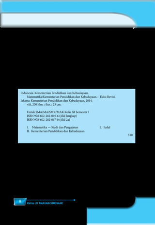Buku Matematika Sma Kelas 11 Semster 1 Kurikulum 2013