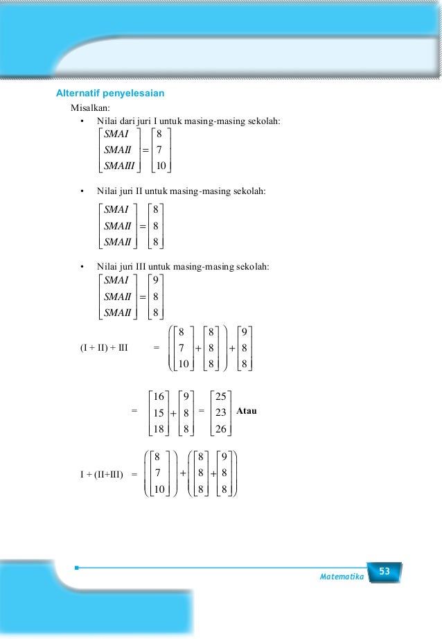 Buku matematika sma kelas 11 semster 1 kurikulum 2013