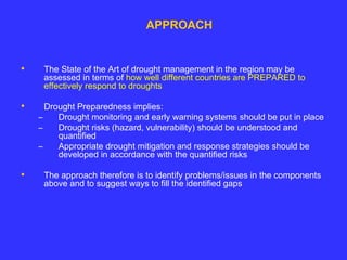 Drought Assessment and Mitigation in Southwest Asia | PDF