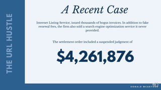 Small business scams