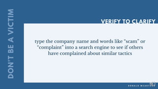 Small business scams