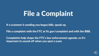 Small business scams