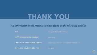 Small business scams