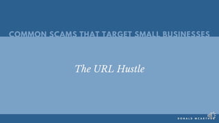 Small business scams