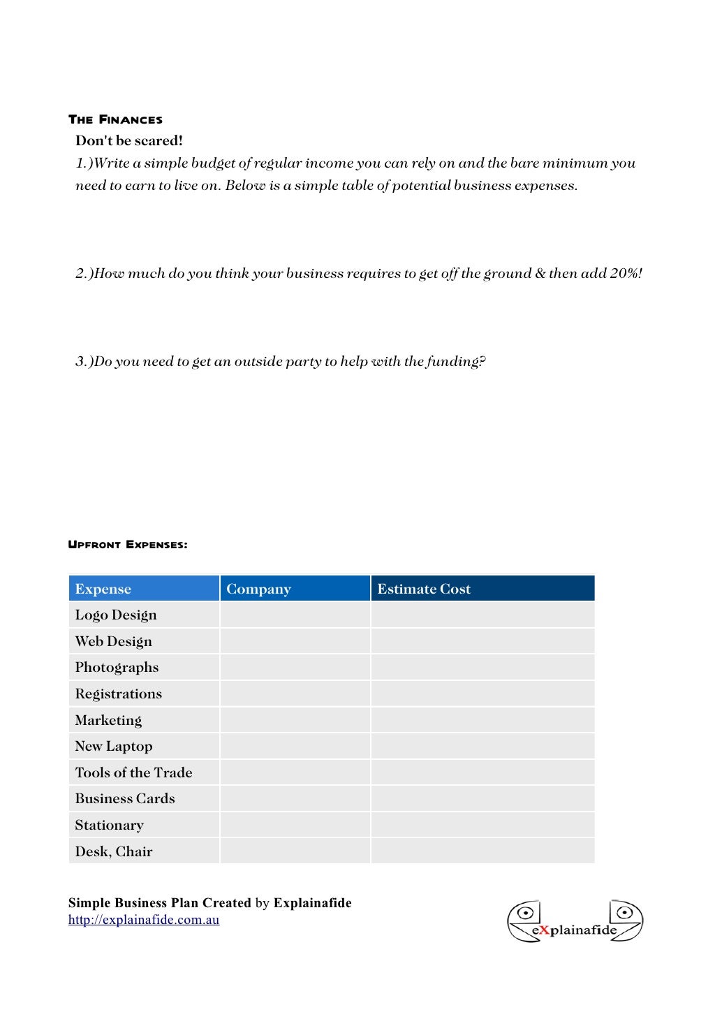 Small Business Proposal Template
