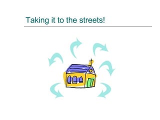 Taking it to the streets! 