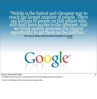 Future Mobile Landscapes