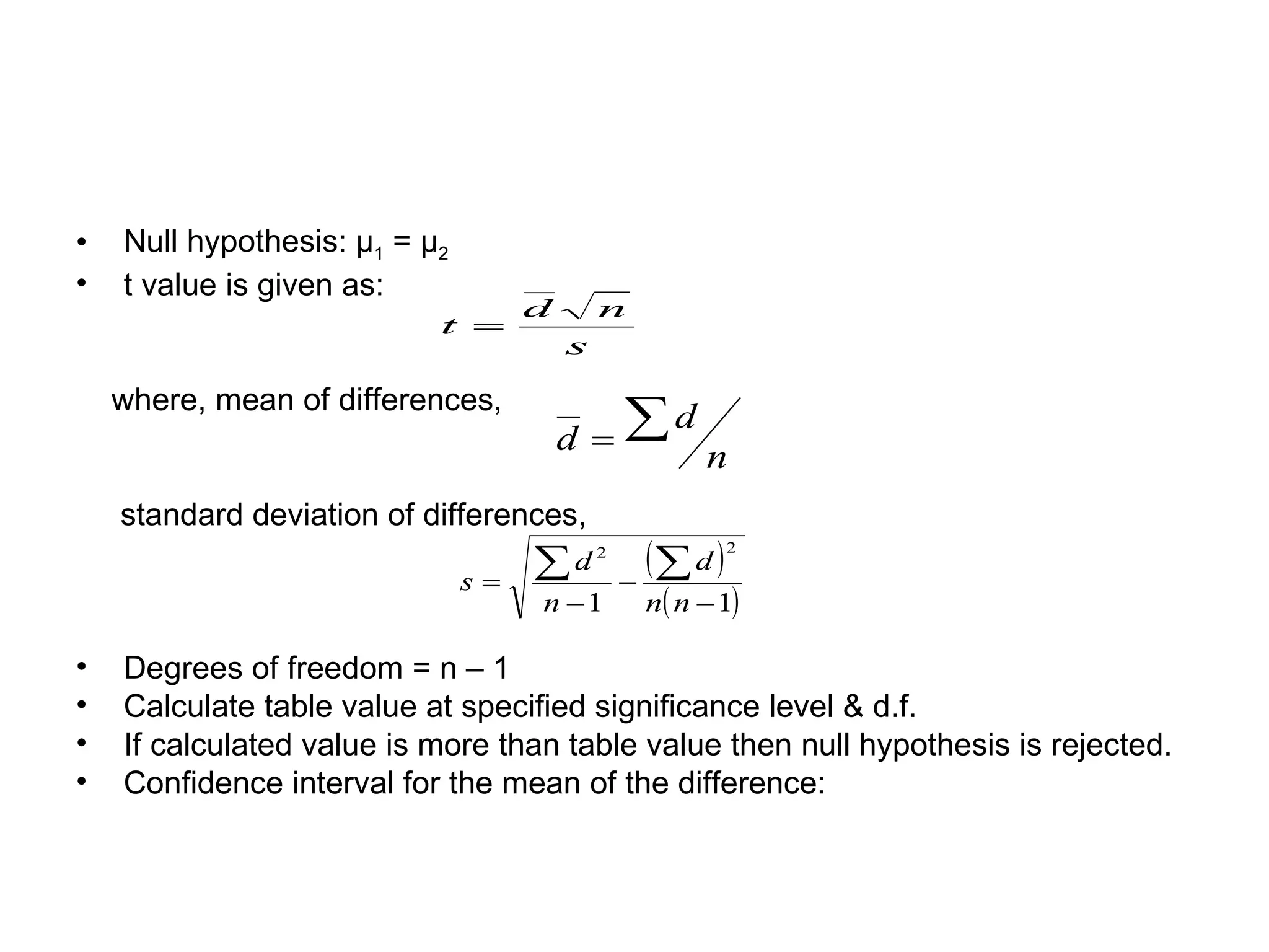 Small Sampling Theory Presentation1 | PPT