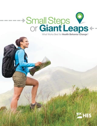 © 2015 Health Enhancement Systems
or GiantLeaps
SmallSteps
What Works Best for Health Behavior Change?
 