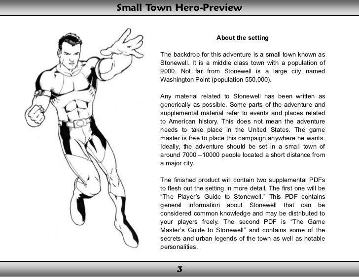 Small Town Hero preview