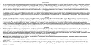 INFLAMMATORY BOWEL DISEASE
• The term ‘inflammatory bowel disease’ is reserved for conditions characterised by the presence of idiopathic intestinal inflammation (i.e. ulcerative colitis [UC] and Crohn’s disease [CD]. Although the availability of
population genetics andmolecular biology has contributed to our understanding of the pathogenesis of inflammatory bowel disease, the aetiology remains unclear. Ulcerative colitis UC is a disease of the rectum
and colon with extraintestinal manifestations. The incidence is 10 per 100000 per year in the UK with a prevalence of 160 per 100000 population. UC affects men and women equally in early life, although it is said
to be more common in males in later life. It is most commonly diagnosed between the ages of 20 and 40. UC is far more common in the USA and Western Europe but relatively rare in the Far East and tropics.
Asians who spent their childhood before the age of 14 in Asia have a much lower incidence of UC than Asians born and raised in the UK, suggesting an important effect of environmental exposure in childhood.
• Aetiology
• The cause of UC is unknown. There is clearly a genetic contribution, as 10–20% of patients have a first-degree relative with inflammatory bowel disease. Patients with severe colitis have a reduction in the number
of anaerobic bacteria and in the variability of bacterial strains in the colon, but no causative link with any specific organism has been identified. Unlike CD, smoking seems to have a protective effect in UC and has
even been the basis of therapeutic trials of nicotine. Relapses are occasionally said to be associated with periods of stress, but personality and psychiatric profiles in patients with UC are the same as those of the
normal population.
• Pathology
• In virtually all cases the disease starts in the rectum and extends proximally in continuity. Colonic inflammation is diffuse, confluent and superficial, primarily affecting the mucosa and superficial submucosa.
‘Pseudopolyposis’ occurs in almost one-quarter of cases. Stricturing in UC is very unusual (unlike CD) and should prompt urgent assessment because of the possibility of coexisting carcinoma. A small proportion of
patients develop irregular mucosal swellings (dysplasiaassociated lesions or mass [DALMs]), which are highly predictive of coexisting carcinoma. Histological examination reveals an increase in inflammatory cells
in the lamina propria and the crypts of Lieberkuhn and there are ‘crypt abscesses’. There is depletion of goblet cell mucin. With time, precancerous changes can develop (dysplasia). High-grade dysplasia is
regarded as an indication for surgery as 40% of colectomy specimens in which highgrade dysplasia was detected will have evidence of a colorectal cancer. In contrast, optimum management of low-grade dysplasia
is currently controversial. Ten to twenty per cent of patients with low-grade dysplasia will have a cancer at colectomy. The progression rate of low-grade dysplasia to invasive cancer is unclear and many cancers in
patients with low-grade dysplasia probably develop without high-grade dysplasia.
• Symptoms
• Clinical presentation depends in large part on the extent of disease. If confined to the rectum (proctitis), there is usually no systemic upset and extra-alimentary manifestations are rare. The main symptoms are
rectal bleeding, tenesmus and mucous discharge. The disease remains confined to the rectum in 90% of cases but proctitis may extend proximally. Colitis is almost always associated with bloody diarrhoea and
urgency. Severe and/or extensive colitis may result in anaemia, hypoproteinaemia and electrolyte disturbances. Pain is unusual. Children with poorly controlled colitis may have impaired growth. The more
extensive the disease the more likely extraintestinal manifestations are to occur. Extensive colitis is also associated with systemic illness, characterised by malaise, loss of appetite, and fever. Classification of colitis
severity The assessment of severity of UC is determined by frequency of bowel action and the presence of systemic signs of illness:
• ● Mild disease is characterized by fewer than four stools daily, with or without bleeding. There are no systemic signs of toxicity
• . ● Moderate disease corresponds to more than four stools daily, but with few signs of systemic illness. There may be mild anaemia. Abdominal pain may occur. Inflammatory markers, including erythrocyte
sedimentation rate and C-reactive protein, are often raised.
• ● Severe disease corresponds to more than six bloody stools a day and evidence of systemic illness, with fever, tachycardia, anaemia and raised inflammatory markers. Hypoalbuminaemia is common and an
ominous finding
• . ● Fulminant disease is associated with more than 10 bowel movements daily, fever, tachycardia, continuous bleeding, anaemia, hypoalbuminaemia, abdominal tenderness and distension, the need for blood
transfusion and, in the most severe cases, progressive colonic dilation (‘toxic megacolon’). This is a very significant finding, suggestive of disintegrative colitis, and an indication for emergency surgery if colonic
perforation is to be avoided.
 