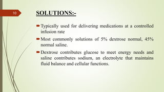 Normal Medication SMALL AND LARGE VOLUMES PARENTERAL PREPARATIONS.pptx