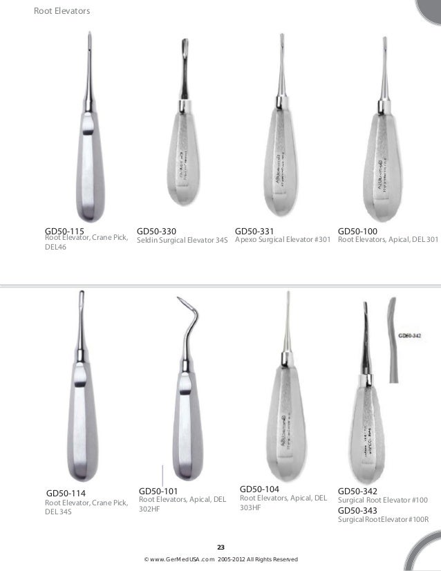 GermedUSA Small animal dental instruments