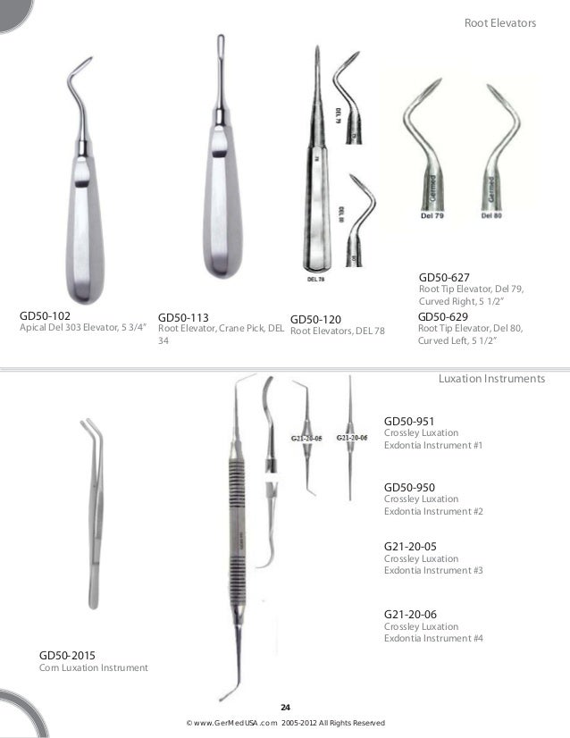 GermedUSA Small animal dental instruments