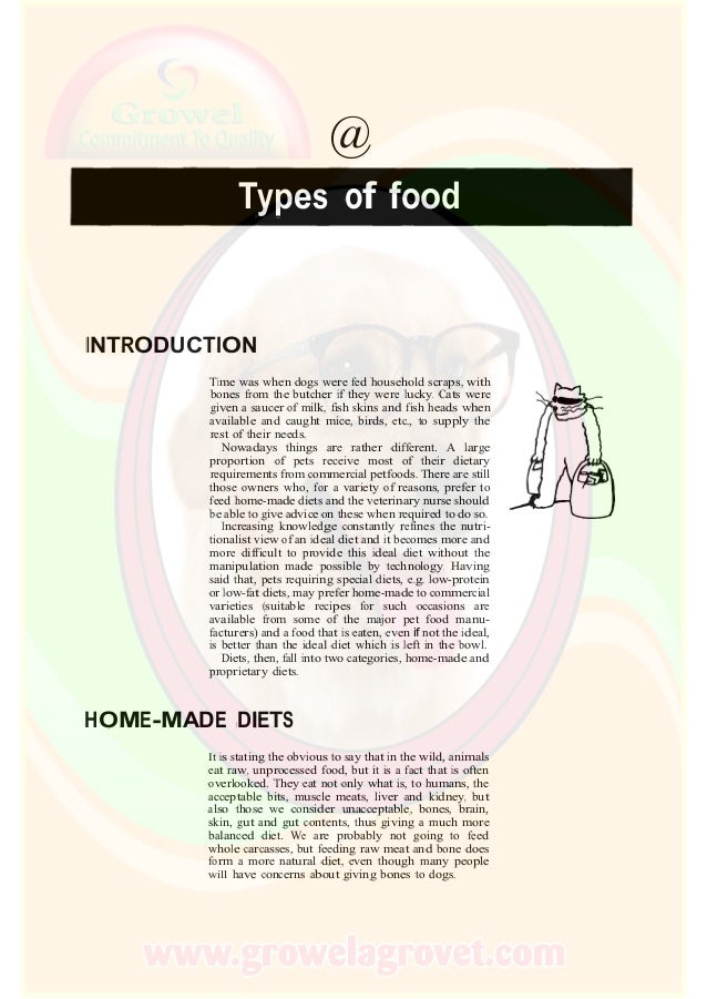 Small Animal Nutrition