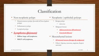 Small Bowel Tumor & Carcinoid Tumor (NET) | PPTX