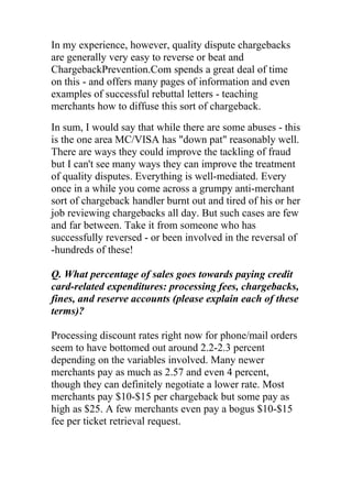 Small Business Manual