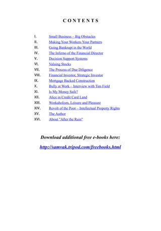 Small Business Manual