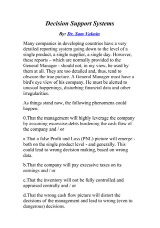 Small Business Manual