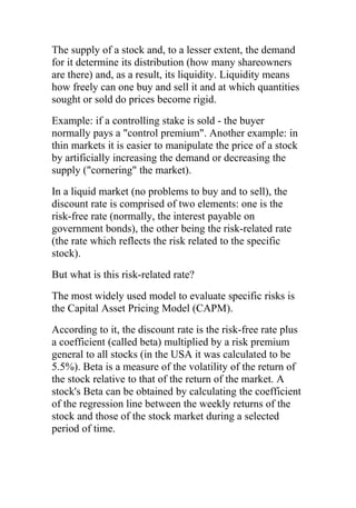 Small Business Manual