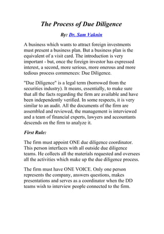 Small Business Manual