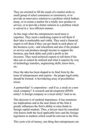 Small Business Manual