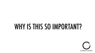 WHY IS THIS SO IMPORTANT?
 