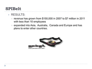 spibelt canada