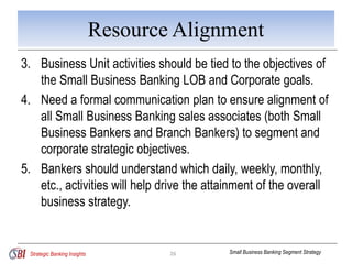 Small Business Banking Segment Strategy | PPTX