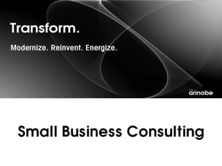 Small Business Consulting
 