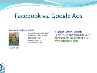 Facebook vs. Google Ads
 