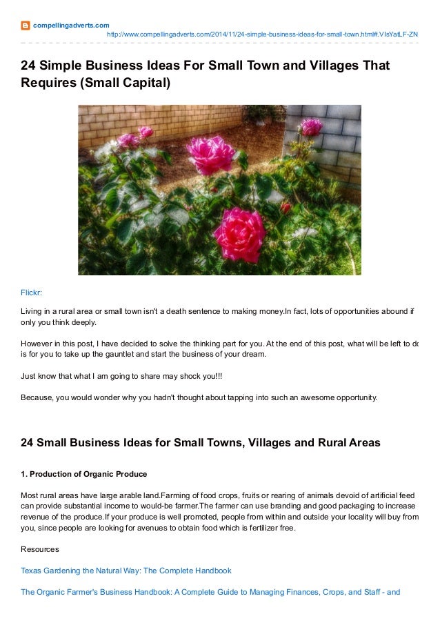 24 Small Business Ideas With Resources To Get You Started