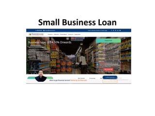 Small Business Loan
 